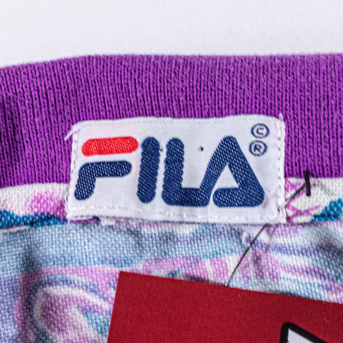 Fila Hawaiian Print Tennis Polo Shirt AOP