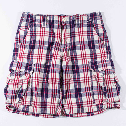 Polo Jeans Co Ralph Lauren Plaid Cargo Shorts