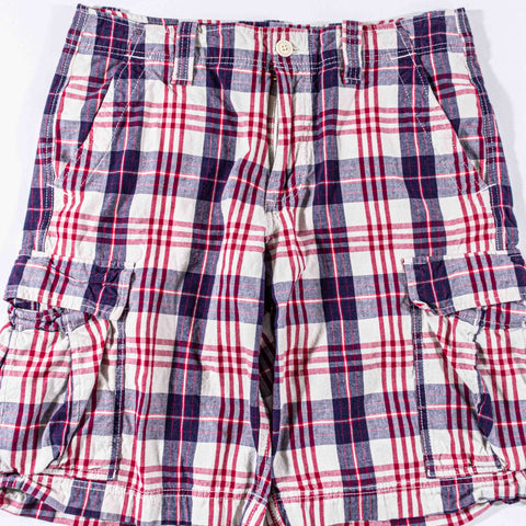 Polo Jeans Co Ralph Lauren Plaid Cargo Shorts