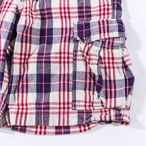Polo Jeans Co Ralph Lauren Plaid Cargo Shorts