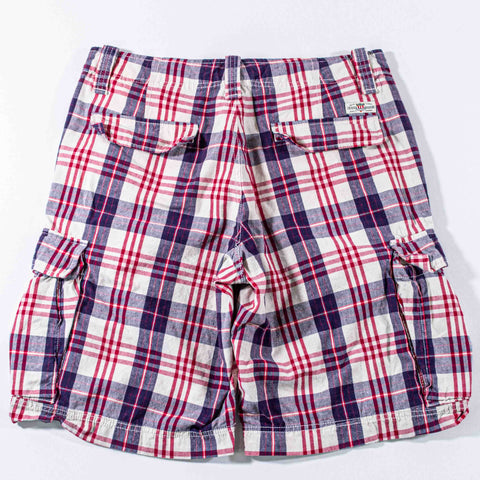 Polo Jeans Co Ralph Lauren Plaid Cargo Shorts