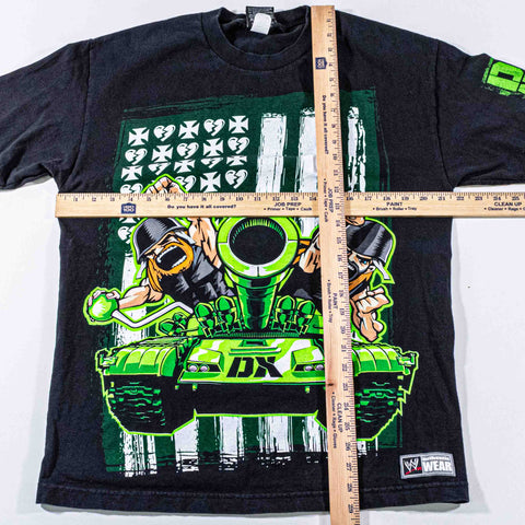 Degeneration X DX Army T-Shirt WWE Worlds Biggest Member