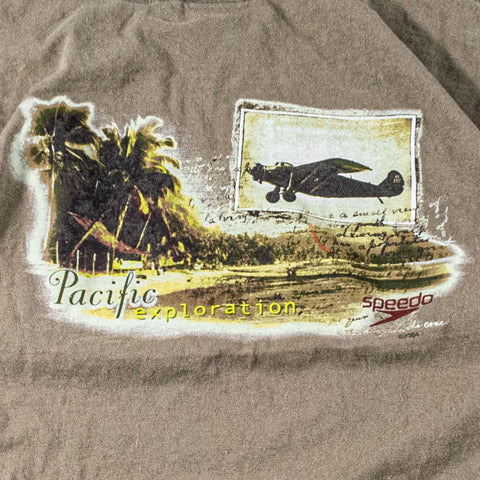 Speedo Pacific Exploration Airplane T-Shirt