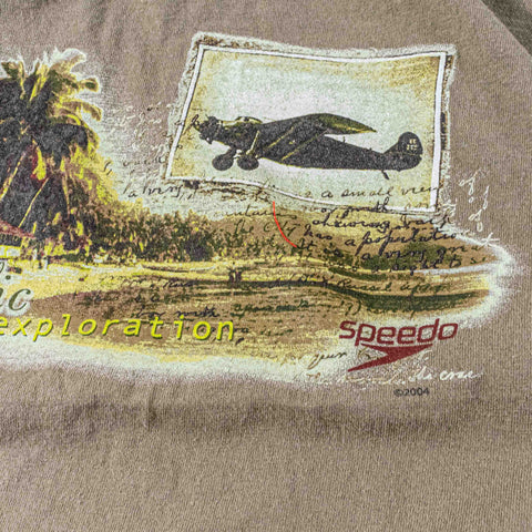 Speedo Pacific Exploration Airplane T-Shirt