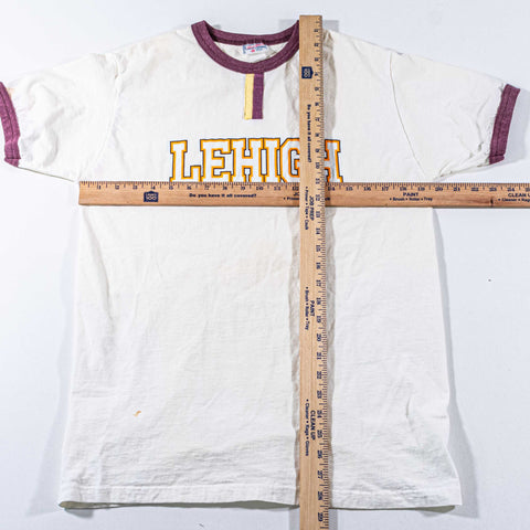 Lehigh University Ringer T-Shirt Distressed