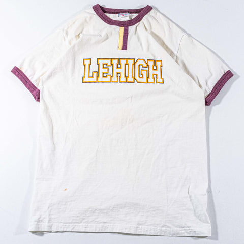 Lehigh University Ringer T-Shirt Distressed