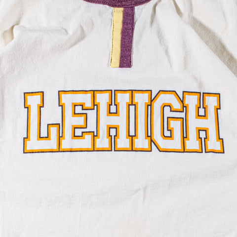 Lehigh University Ringer T-Shirt Distressed