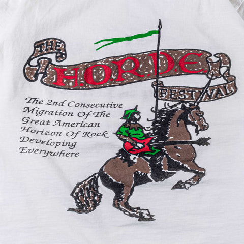 1993 H.O.R.D.E. Festival T-Shirt Blues Traveler Widespread Panic