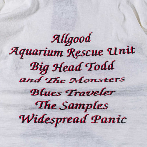 1993 H.O.R.D.E. Festival T-Shirt Blues Traveler Widespread Panic