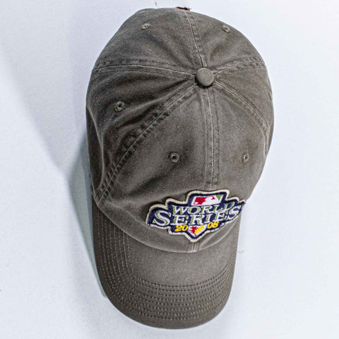 MLB World Series 2008 Nike Hat Leather Strap