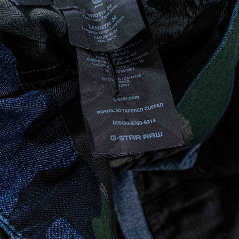 G Star Raw Powel 3D Tapered Cuffed Joggers Pants