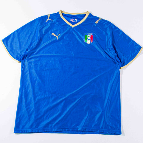 Italy Luca Toni 2007 2008 Puma Jersey