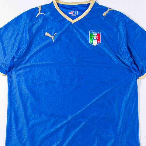 Italy Luca Toni 2007 2008 Puma Jersey