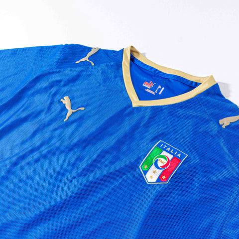 Italy Luca Toni 2007 2008 Puma Jersey