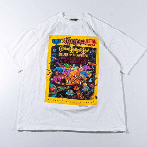 1994 H.O.R.D.E. Festival T-Shirt Allman Brothers Blues Traveler