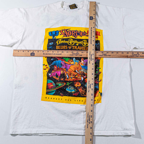 1994 H.O.R.D.E. Festival T-Shirt Allman Brothers Blues Traveler