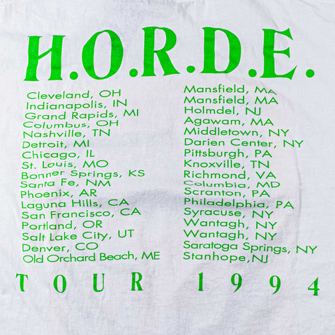 1994 H.O.R.D.E. Festival T-Shirt Allman Brothers Blues Traveler