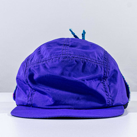 Columbia 5 Panel Neon Quilted Trapper Hat