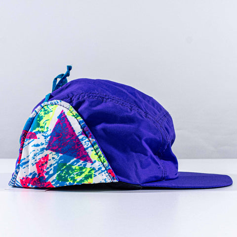 Columbia 5 Panel Neon Quilted Trapper Hat