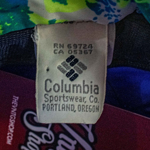 Columbia 5 Panel Neon Quilted Trapper Hat