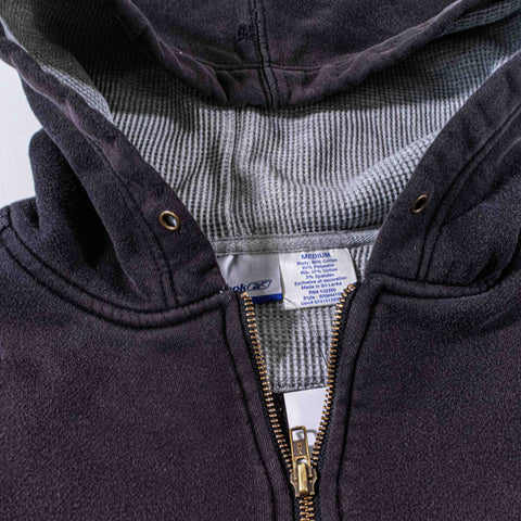 Reebok Sun Faded Distressed Zip Hoodie