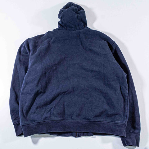 LL Bean Katahdin Iron Works Sherpa Lined Zip Hoodie