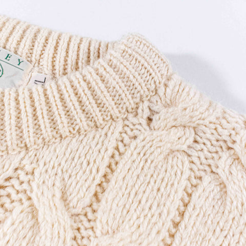 Blarney Woollen Mills Cable Knit Fisherman Sweater