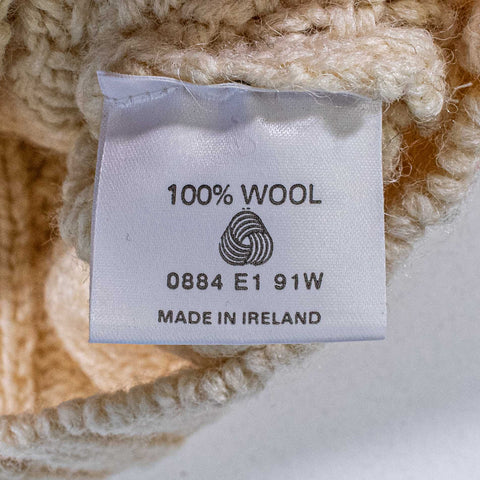 Blarney Woollen Mills Cable Knit Fisherman Sweater