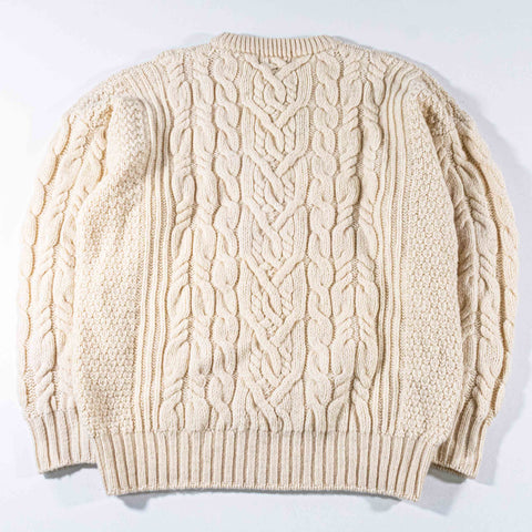 Blarney Woollen Mills Cable Knit Fisherman Sweater