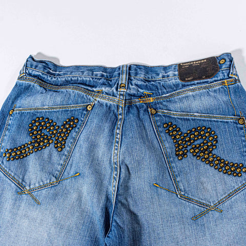 Rocawear Baggy Jeans Studded Wide Leg