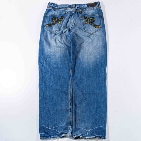 Rocawear Baggy Jeans Studded Wide Leg