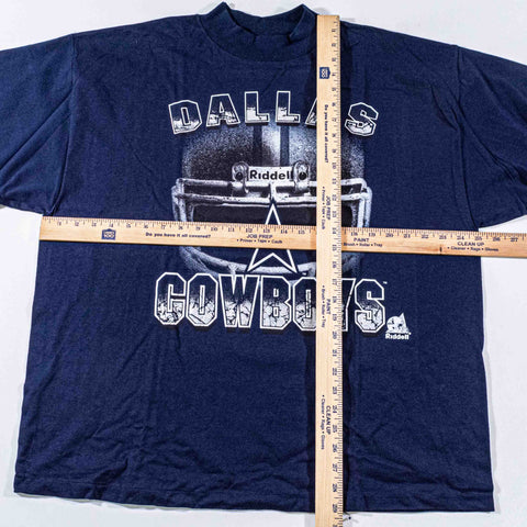 Dallas Cowboys Riddell Helmet T-Shirt Long Sleeve