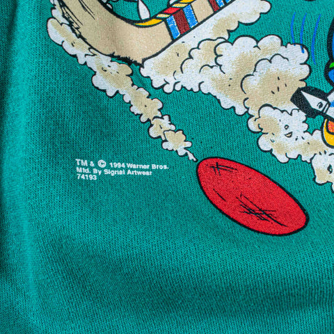 Looney Tunes Taz Marvin The Martian Hockey Sweatshirt