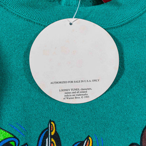 Looney Tunes Taz Marvin The Martian Hockey Sweatshirt