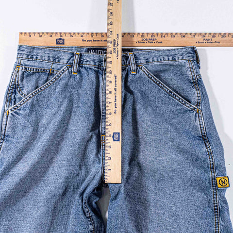 Nautica Jeans Carpenter Jean Shorts Jorts