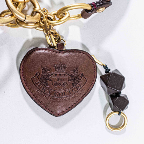 Juicy Couture Leather Cowhide Boho Purse