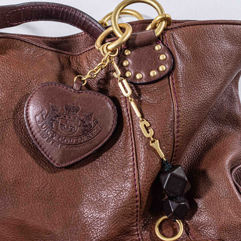 Juicy Couture Leather Cowhide Boho Purse