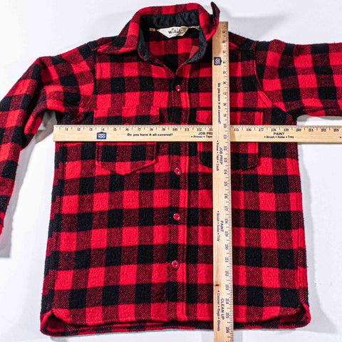 Woolrich Buffalo Plaid Wool Button Shirt
