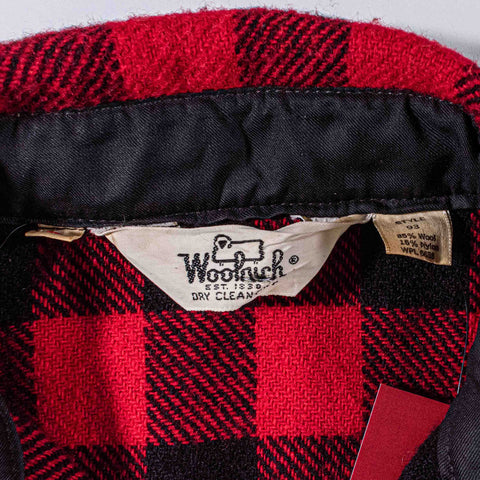 Woolrich Buffalo Plaid Wool Button Shirt