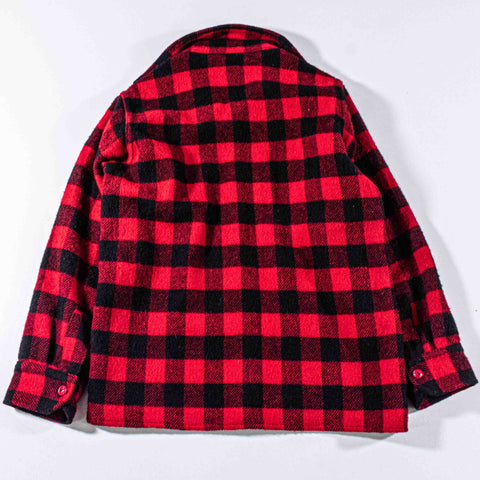 Woolrich Buffalo Plaid Wool Button Shirt
