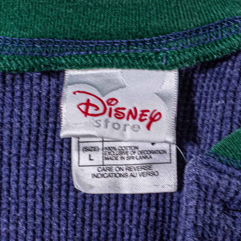 Disney Goofy Henley Waffle Long Sleeve Shirt