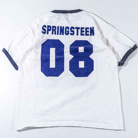 2008 Bruce Springsteen & The E Street Band Ringer T-Shirt Giants Stadium