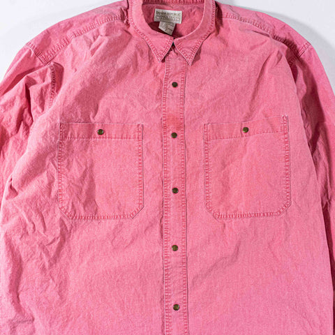 Banana Republic Safari Utility Snap Button Shirt