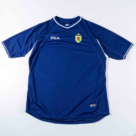 2002 Scotland FILA Soccer Jersey