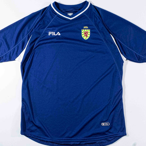 2002 Scotland FILA Soccer Jersey