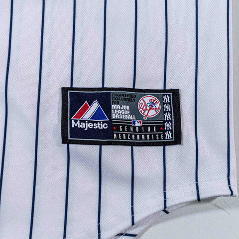 New York Yankees Mark Teixeira Majestic Jersey Pinstripe