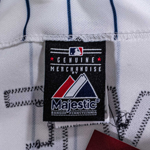 New York Yankees Mark Teixeira Majestic Jersey Pinstripe
