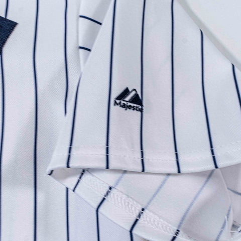 New York Yankees Mark Teixeira Majestic Jersey Pinstripe