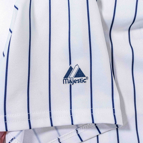 New York Yankees Jason Giambi Majestic Jersey Pinstripe