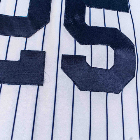 New York Yankees Jason Giambi Majestic Jersey Pinstripe